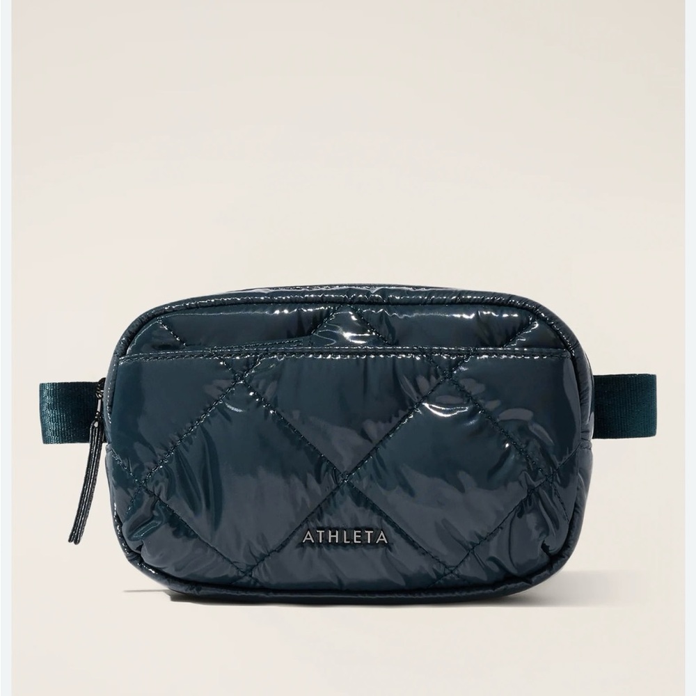 All about shine quilted crossbody bag Athleta